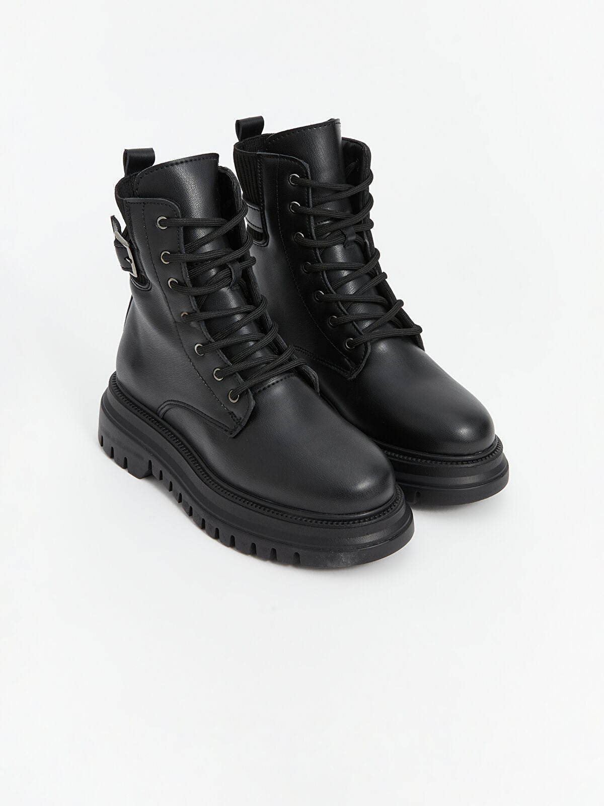 Leather-Look Women's Boot