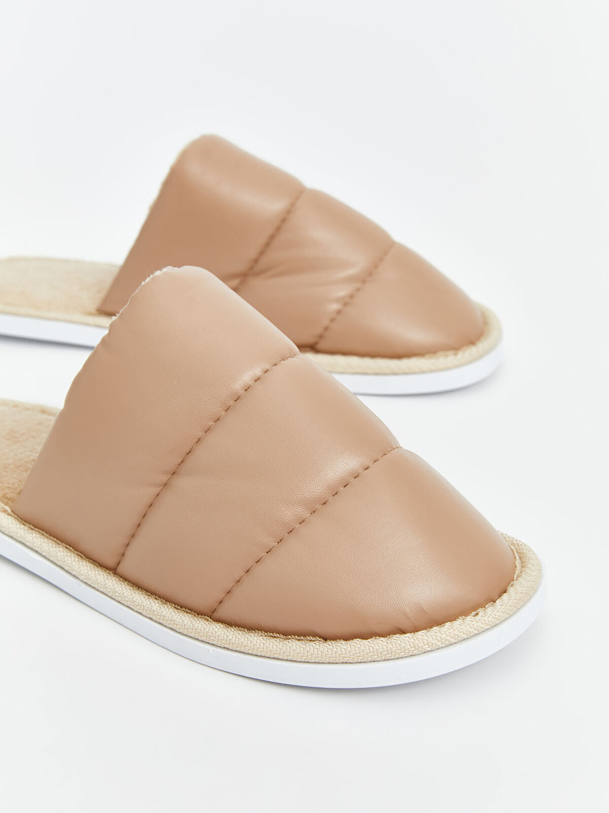 Leather-Appearance Women's Home Slipper