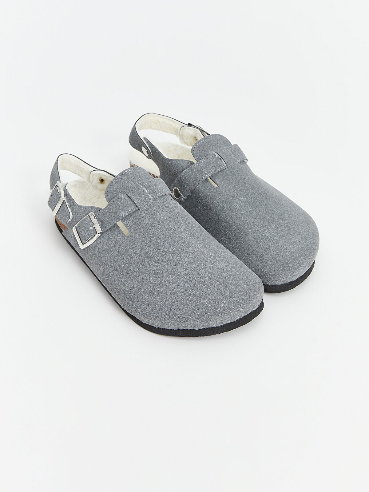 Wool Velvet Detailed Women's Home Slippers