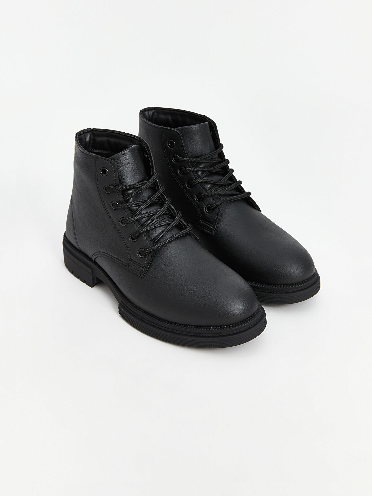 Leather-Look Men's Boot