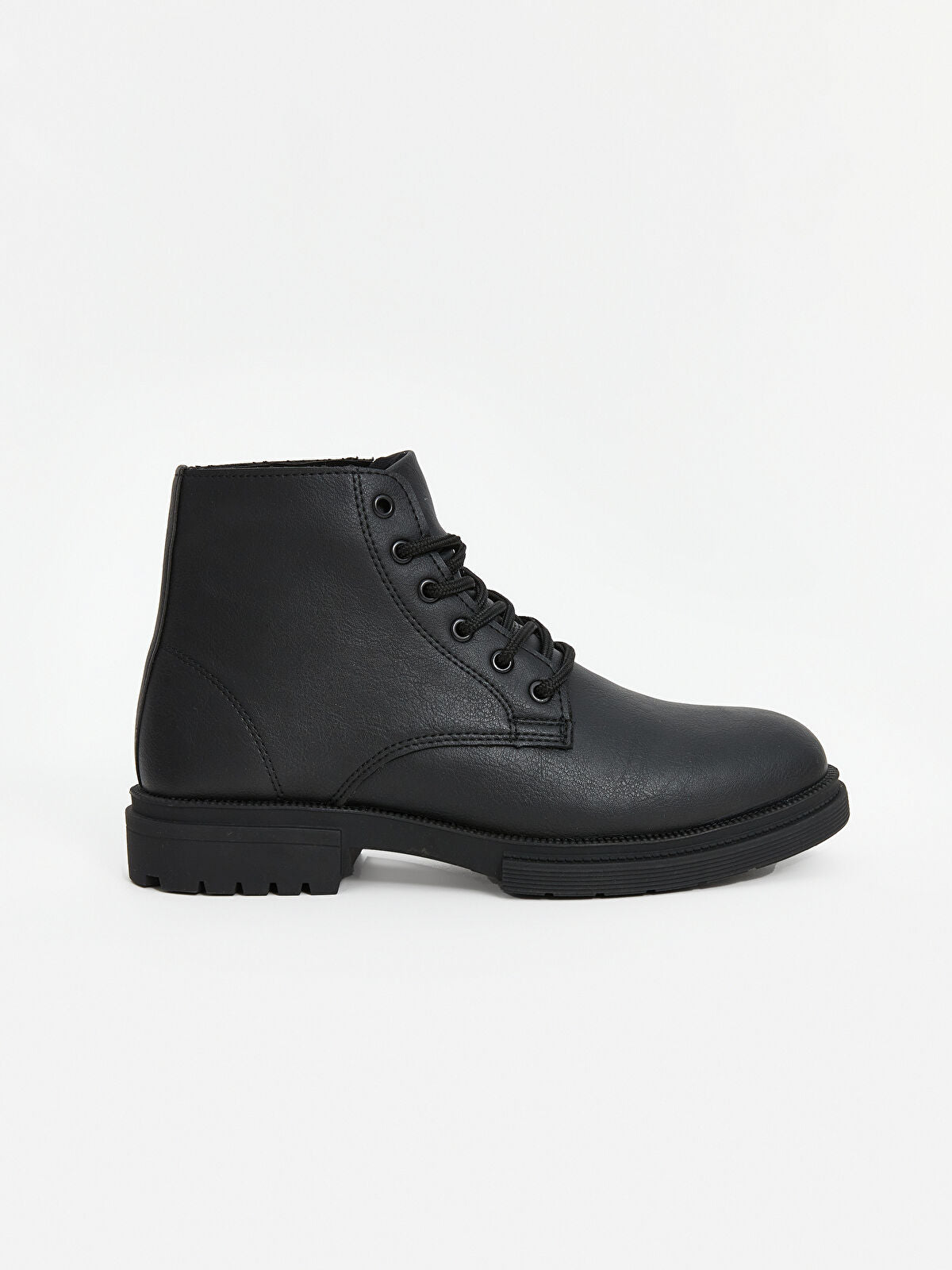 Leather-Look Men's Boot
