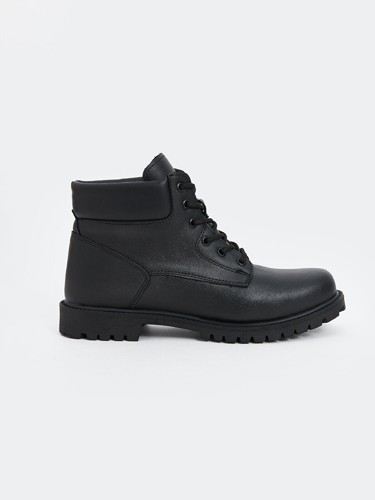 Leather-Look Men's Boot