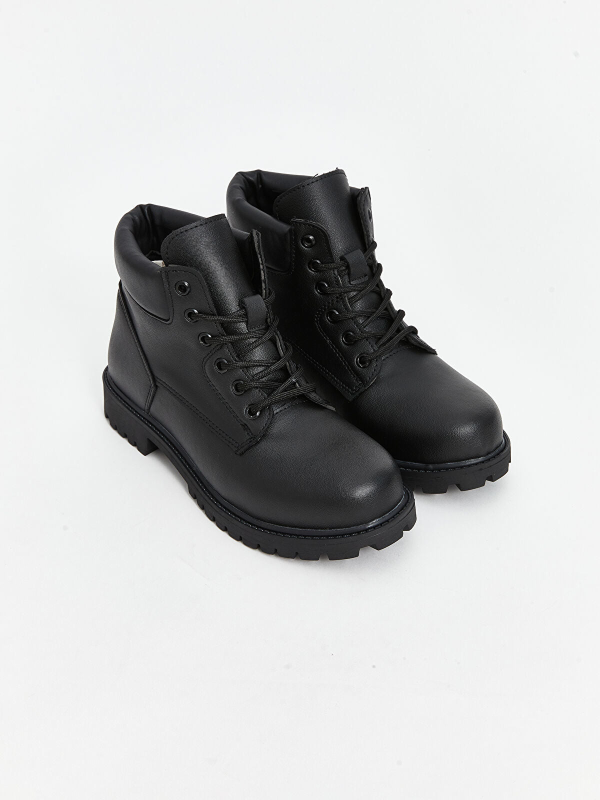 Leather-Look Men's Boot