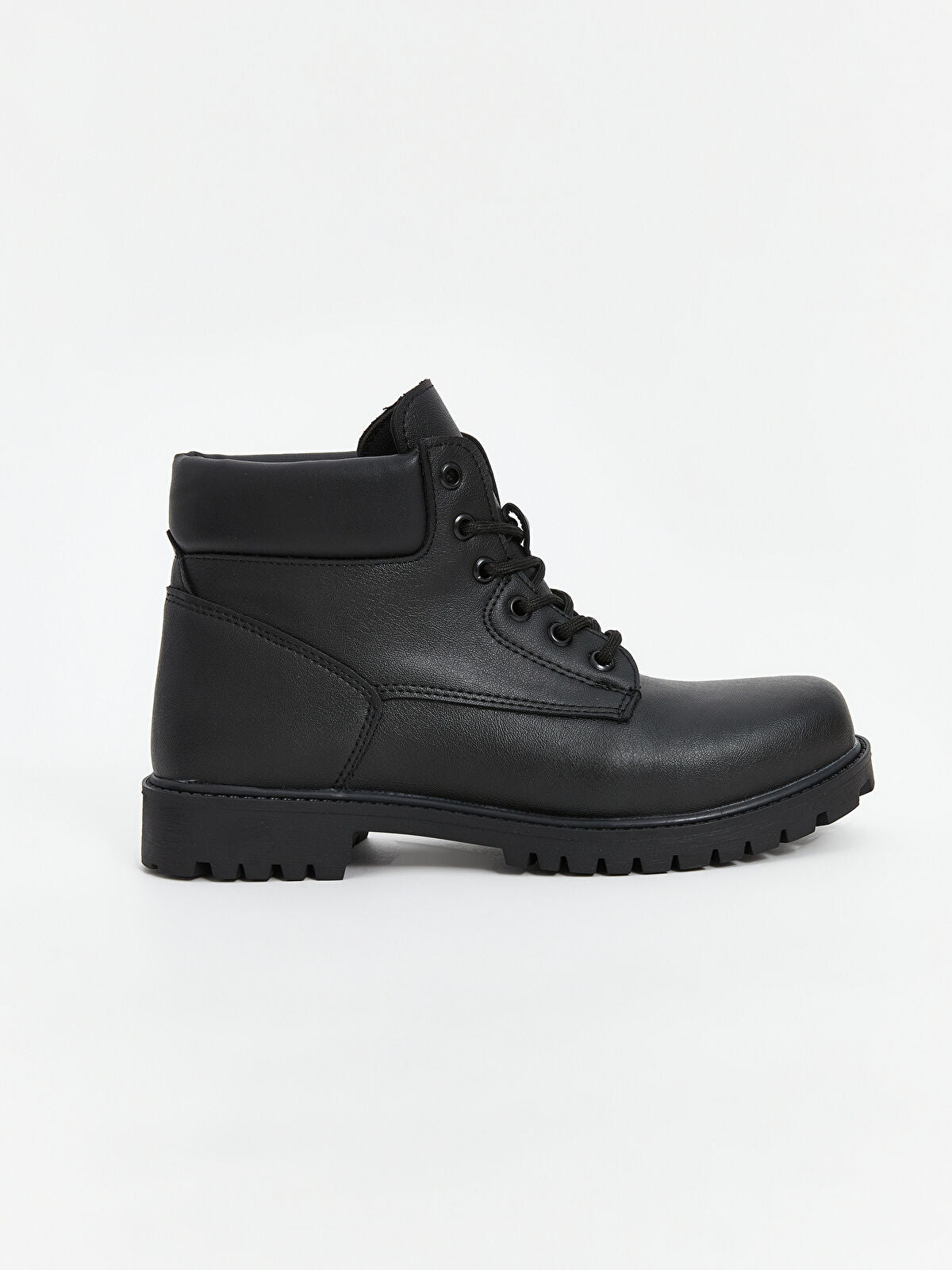 Leather-Look Men's Boot