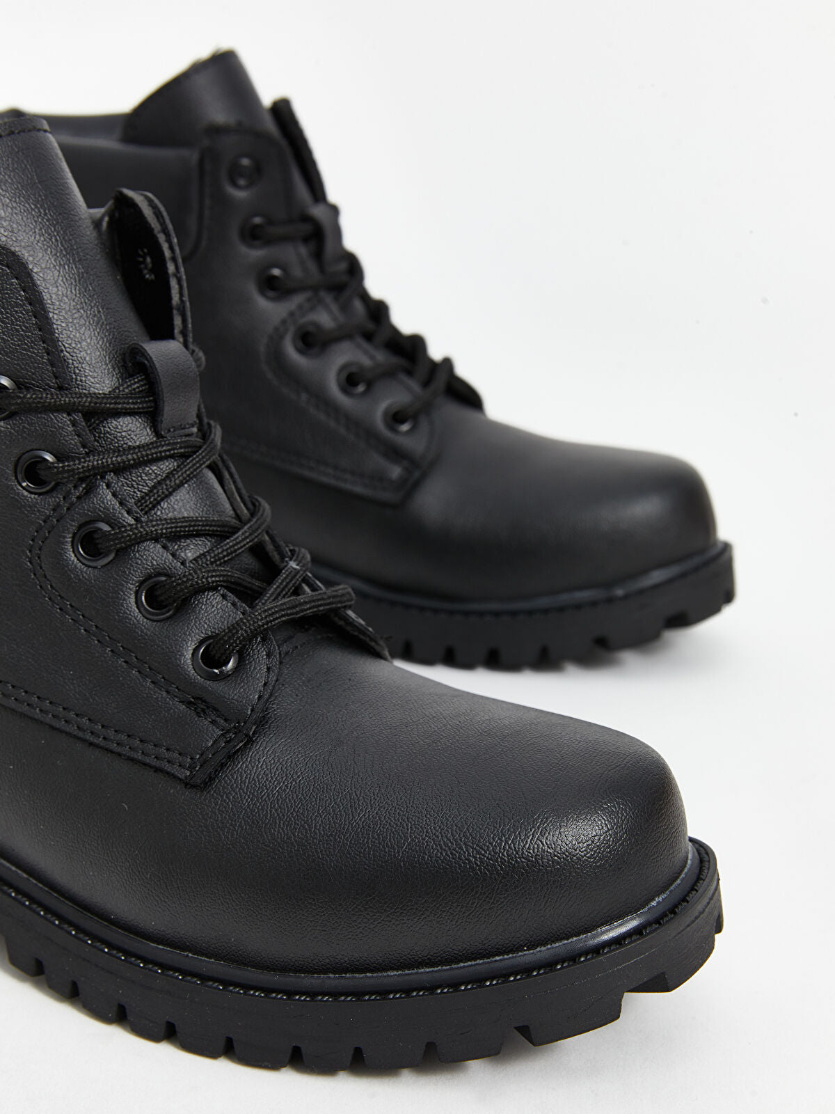 Leather-Look Men's Boot