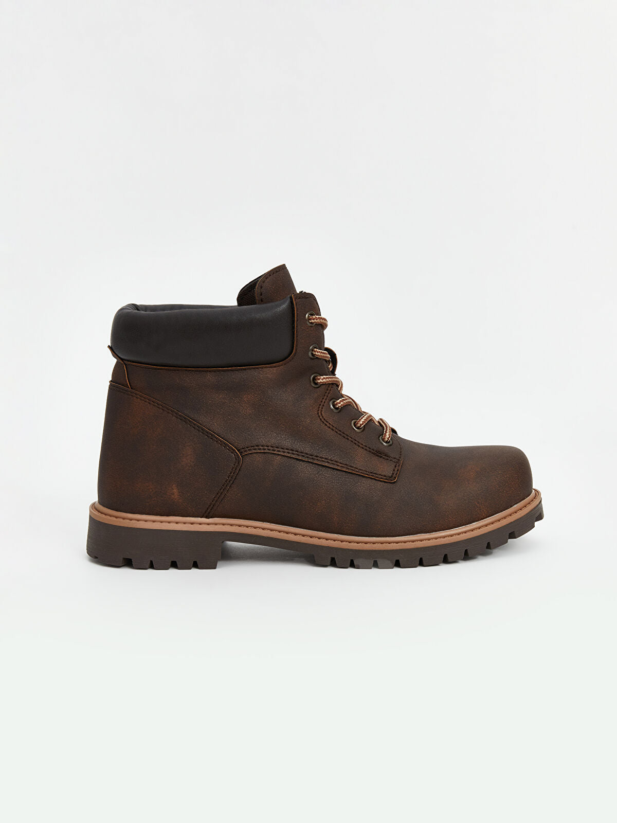 Leather-Look Men's Boot