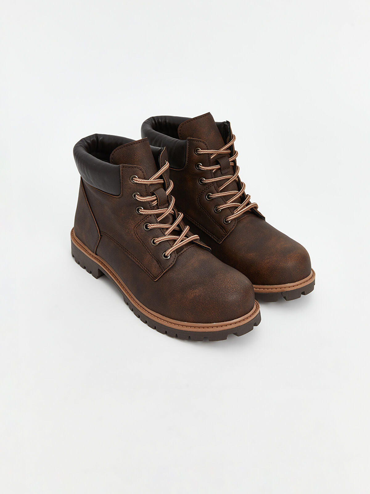 Leather-Look Men's Boot