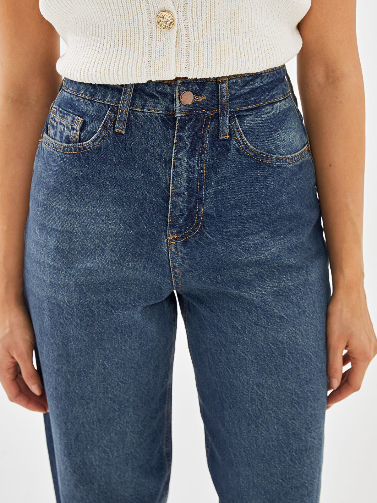 Balloon Fit Women's Jeans Pants