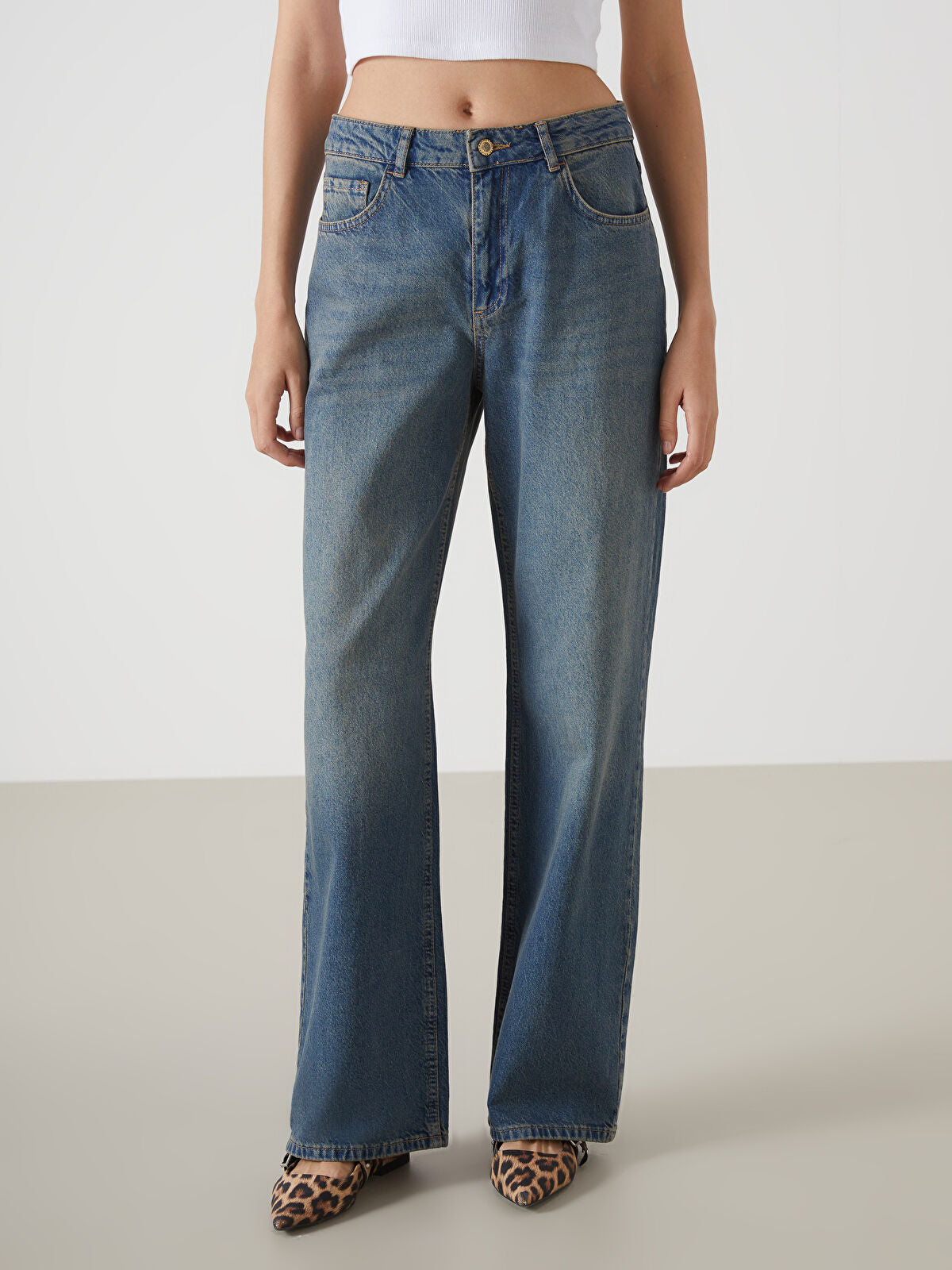 Baggy Fit Women's Jeans Pants