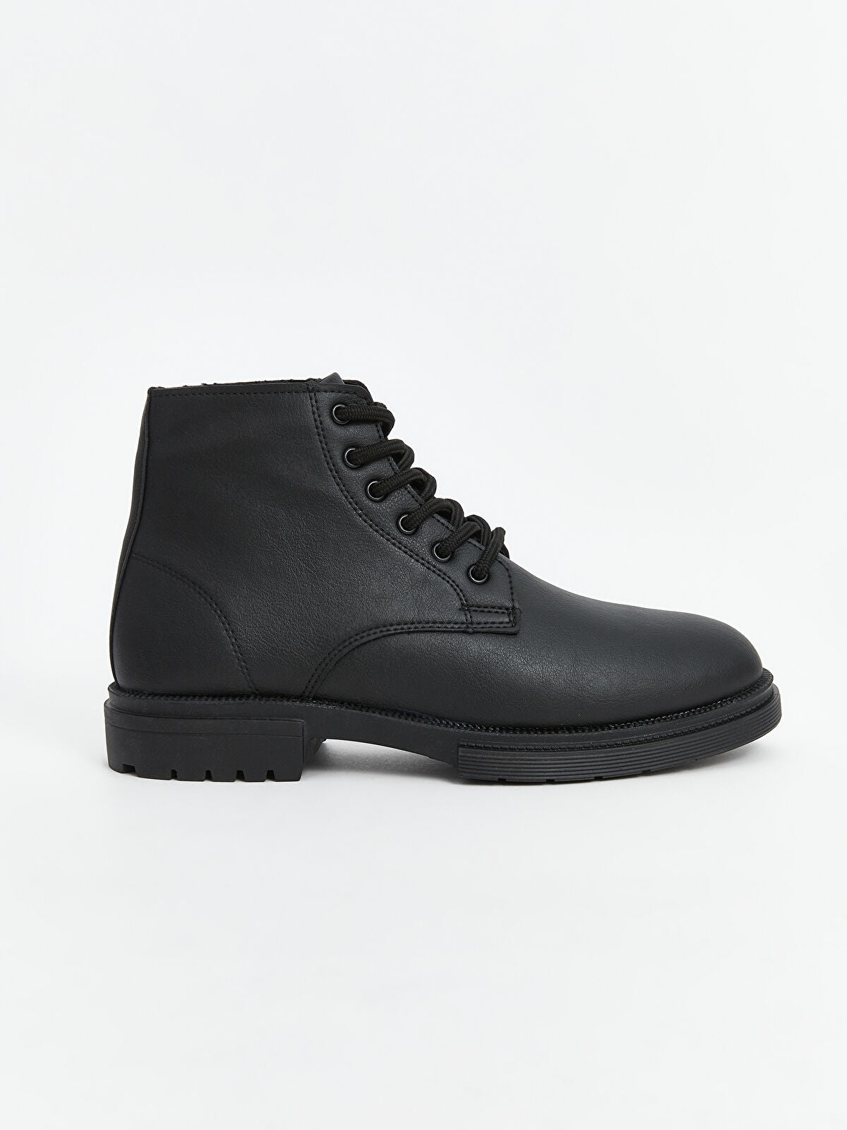 Leather-Look Ankle Boot for Men
