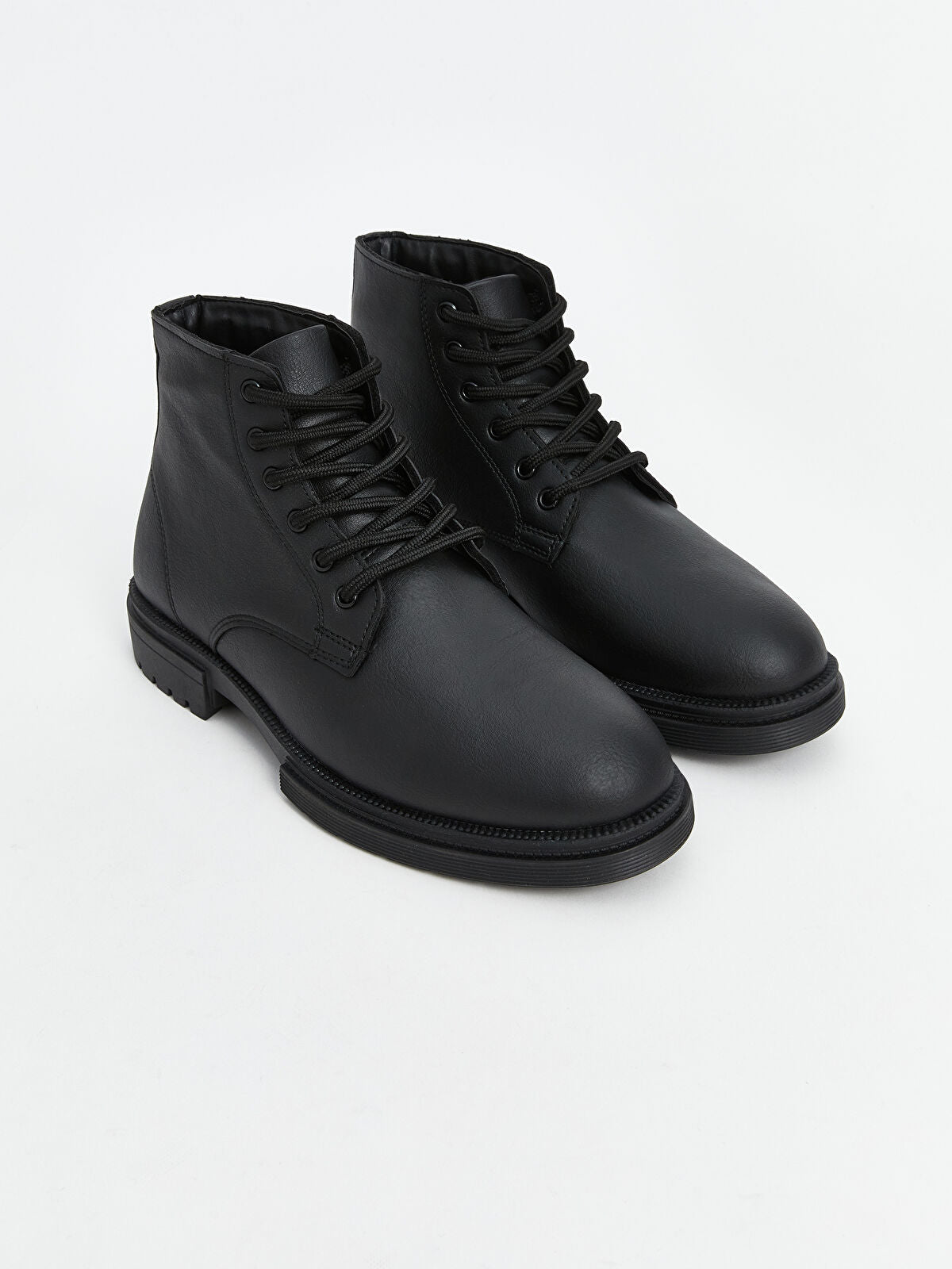 Leather-Look Ankle Boot for Men