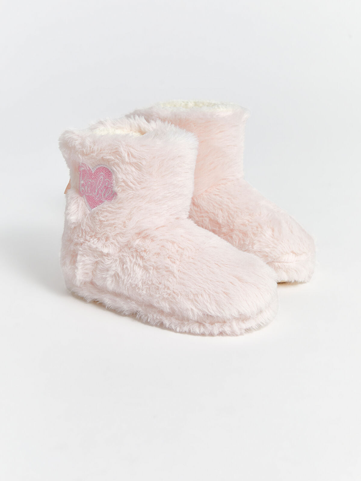 Embroidery Fleece Baby Girl Home Slipper