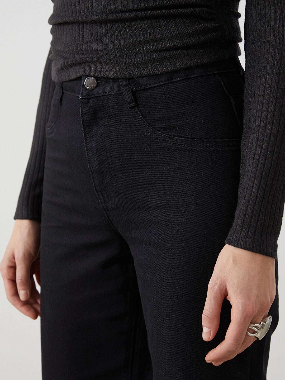 Wide Leg Women's Jeans Pants