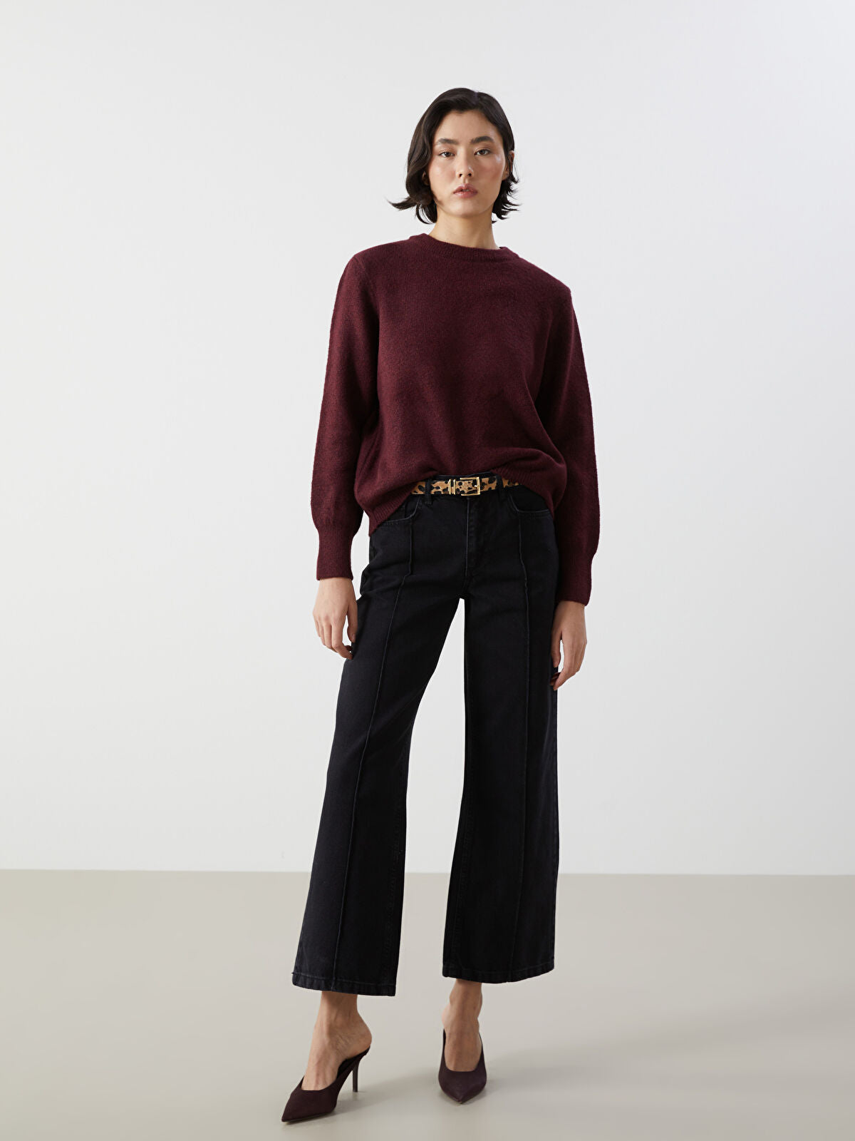 Wide Leg Women's Jeans Pants