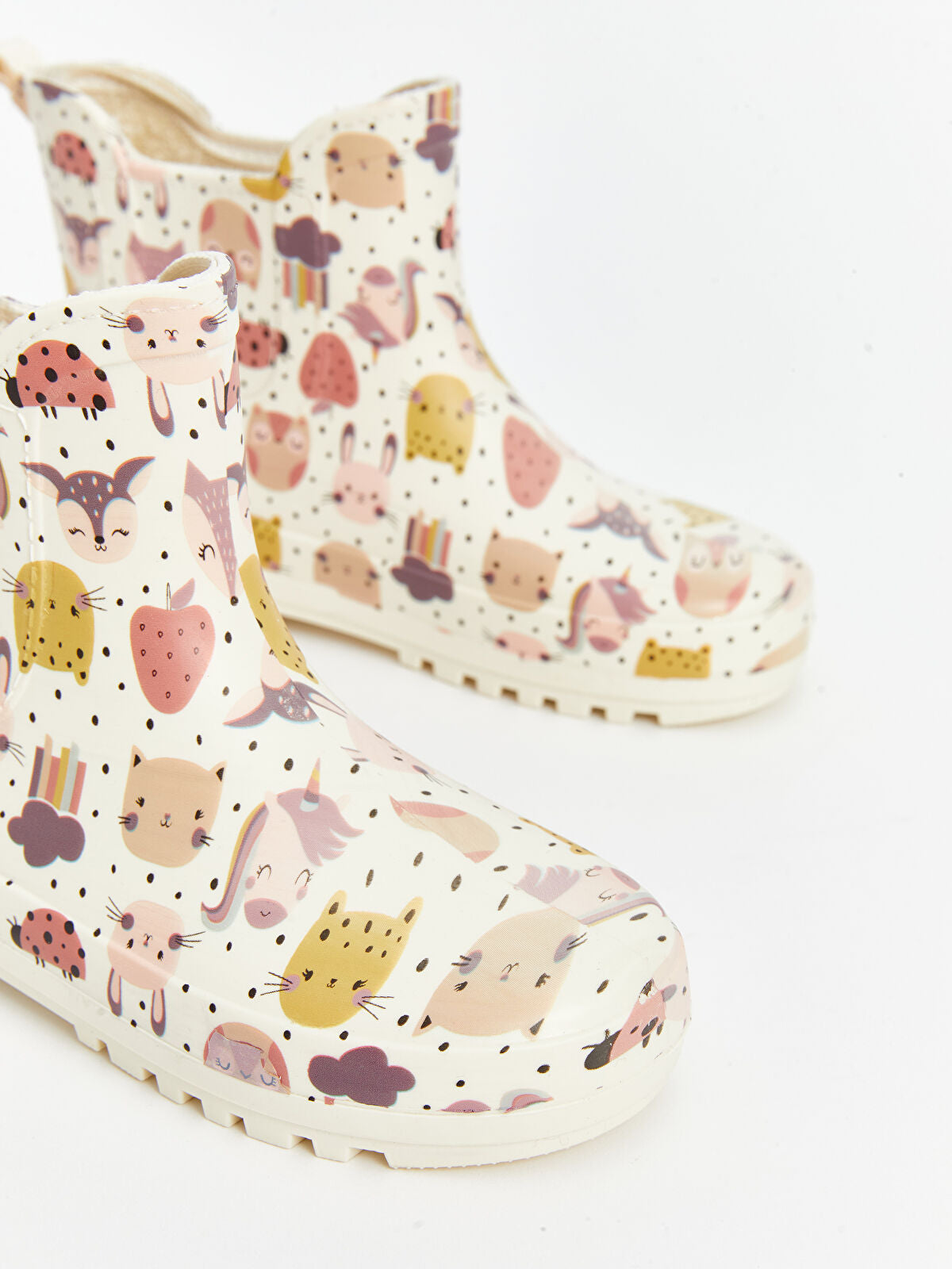 Printed Baby Girl Rain Boot