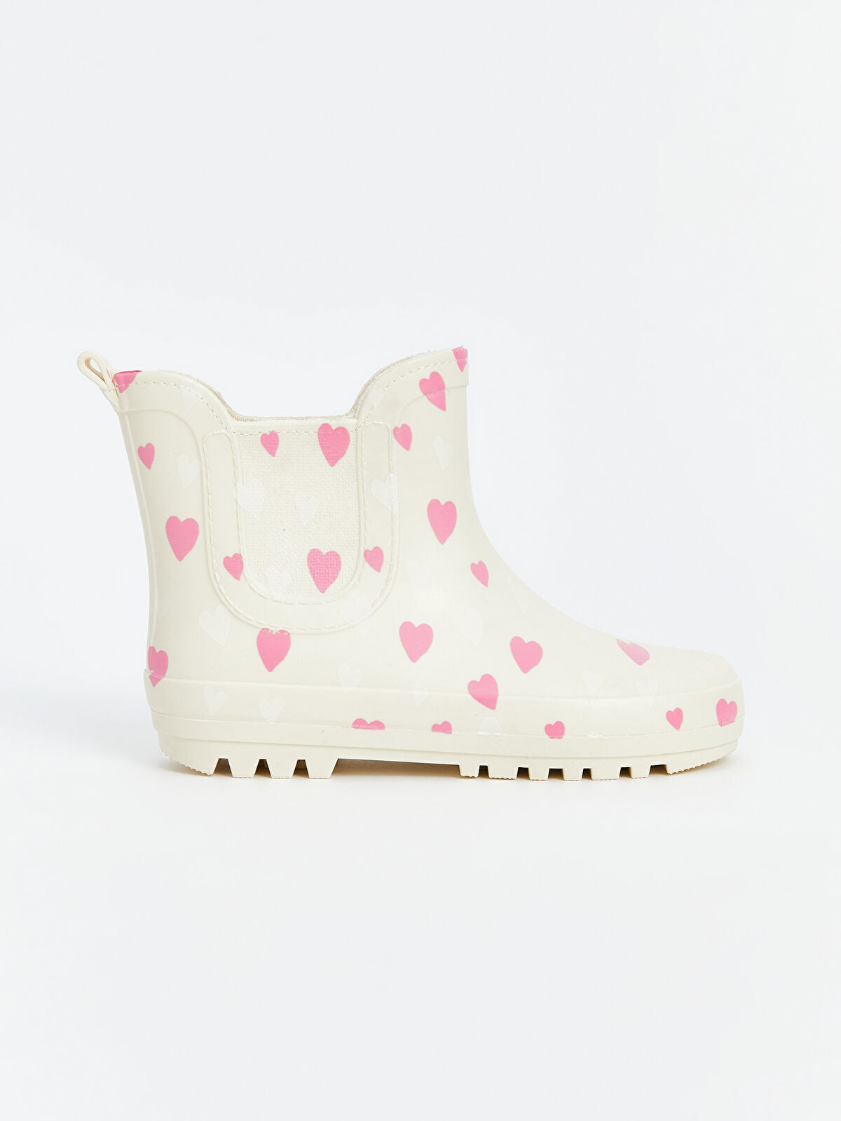 Heart Print Baby Girl Rain Boot