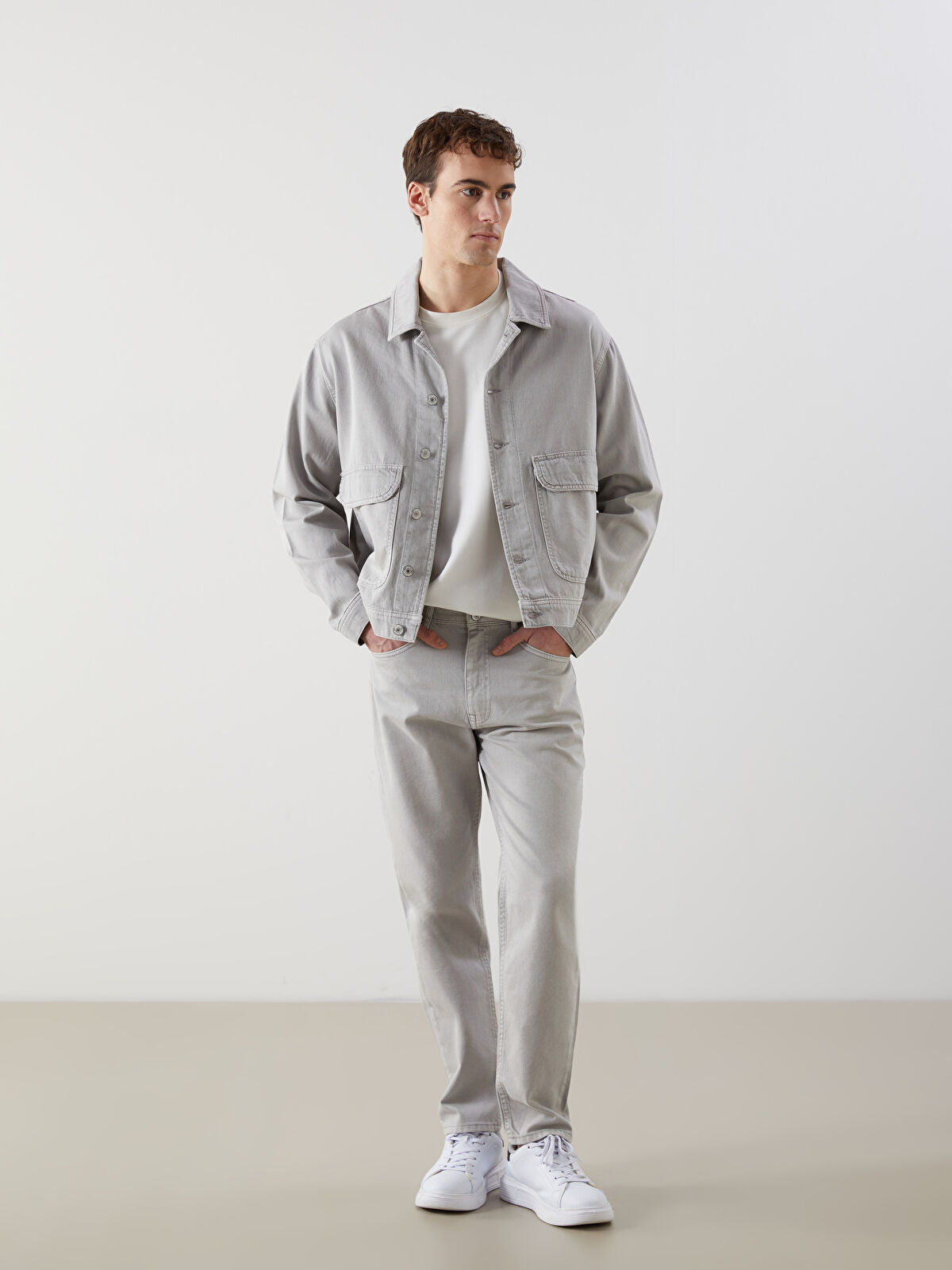 Comfortable Men's Jean Jacket