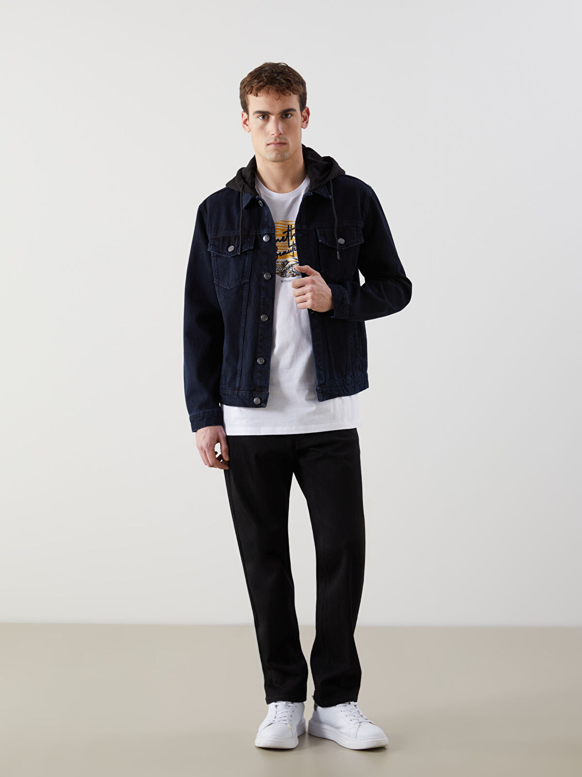 LCW Standard Fit Men's Indigo Jean Waistcoat