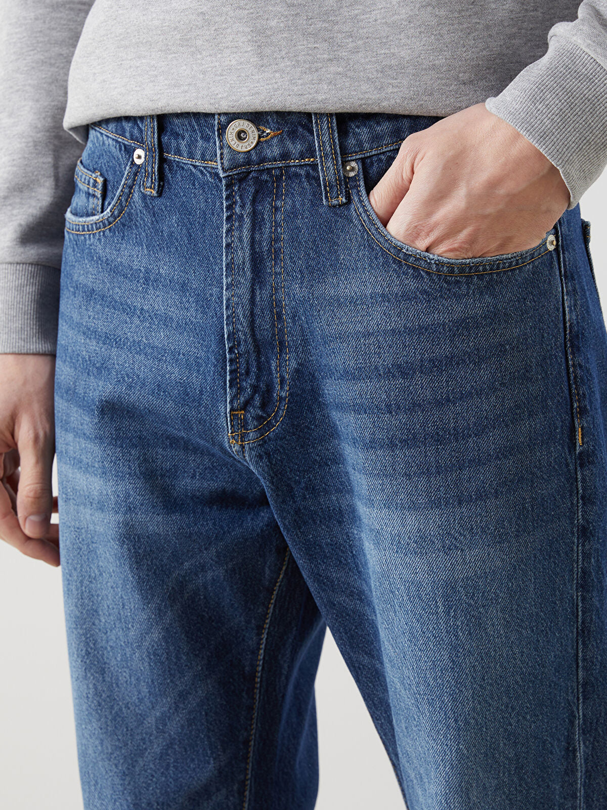 Regular Fit Men's Jeans Pants