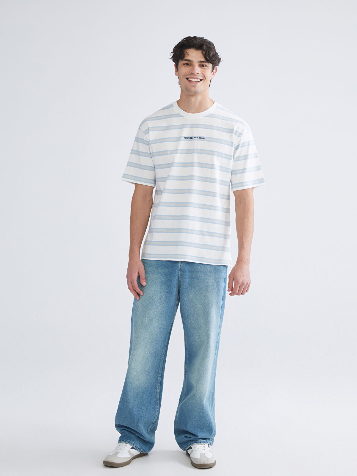 Loose Fit Men's Jeans Pants