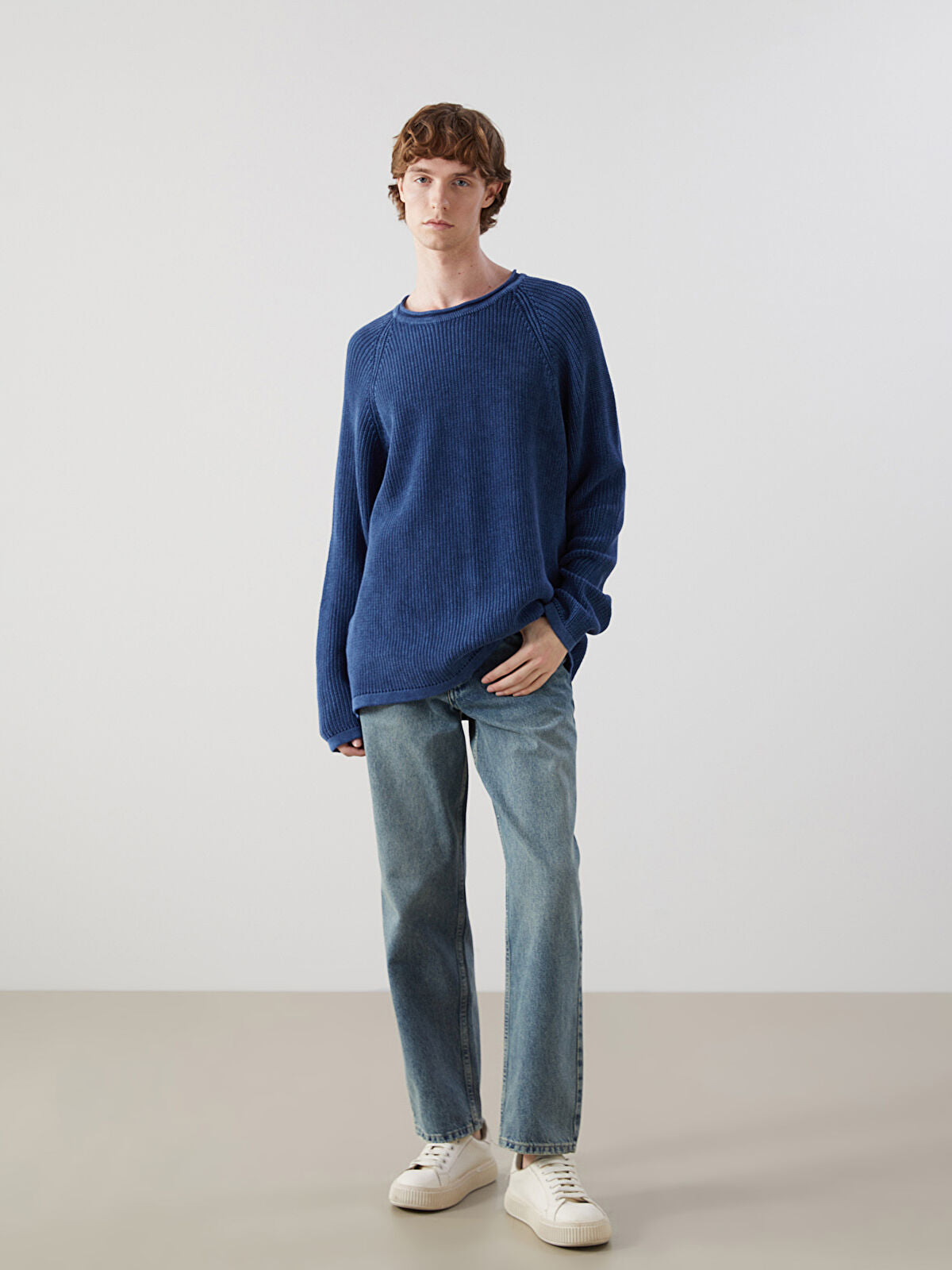 Loose Fit Men's Jeans Pants