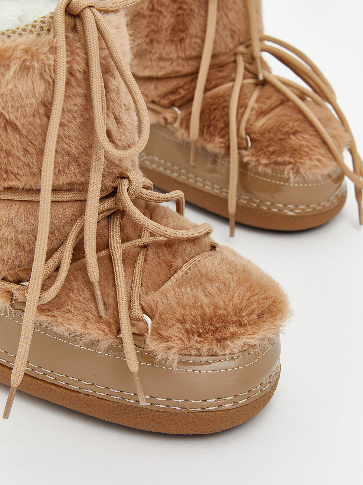 Girls' Fashionable Lace-Up Boots