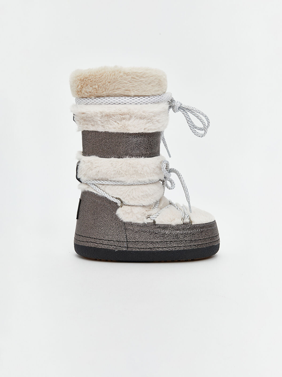 Girls' Fashionable Lace-Up Boots