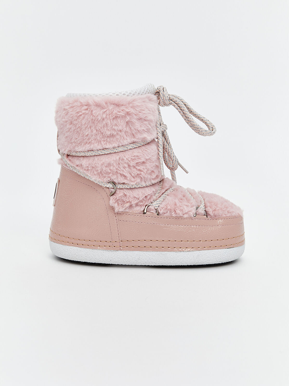 Girls' Fashionable Lace-Up Boots
