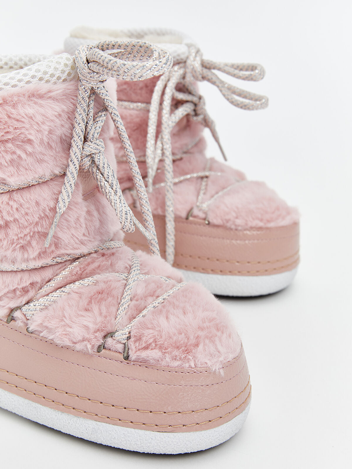 Girls' Fashionable Lace-Up Boots