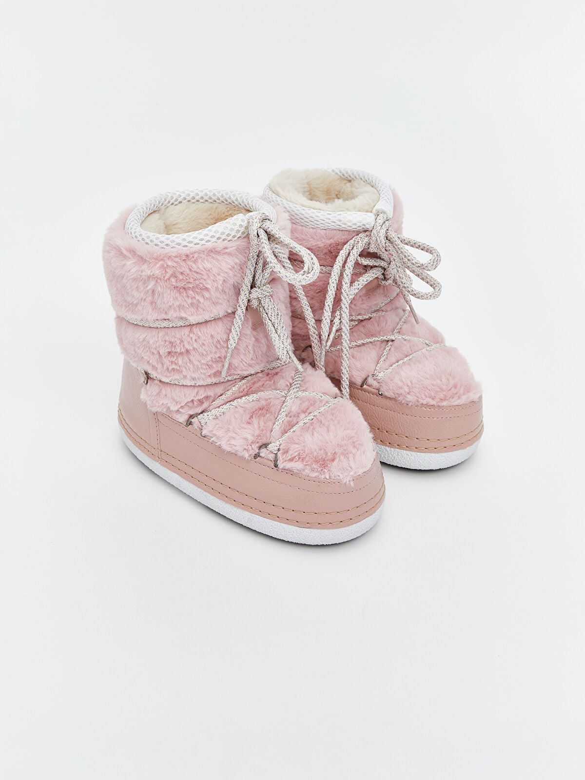 Girls' Fashionable Lace-Up Boots