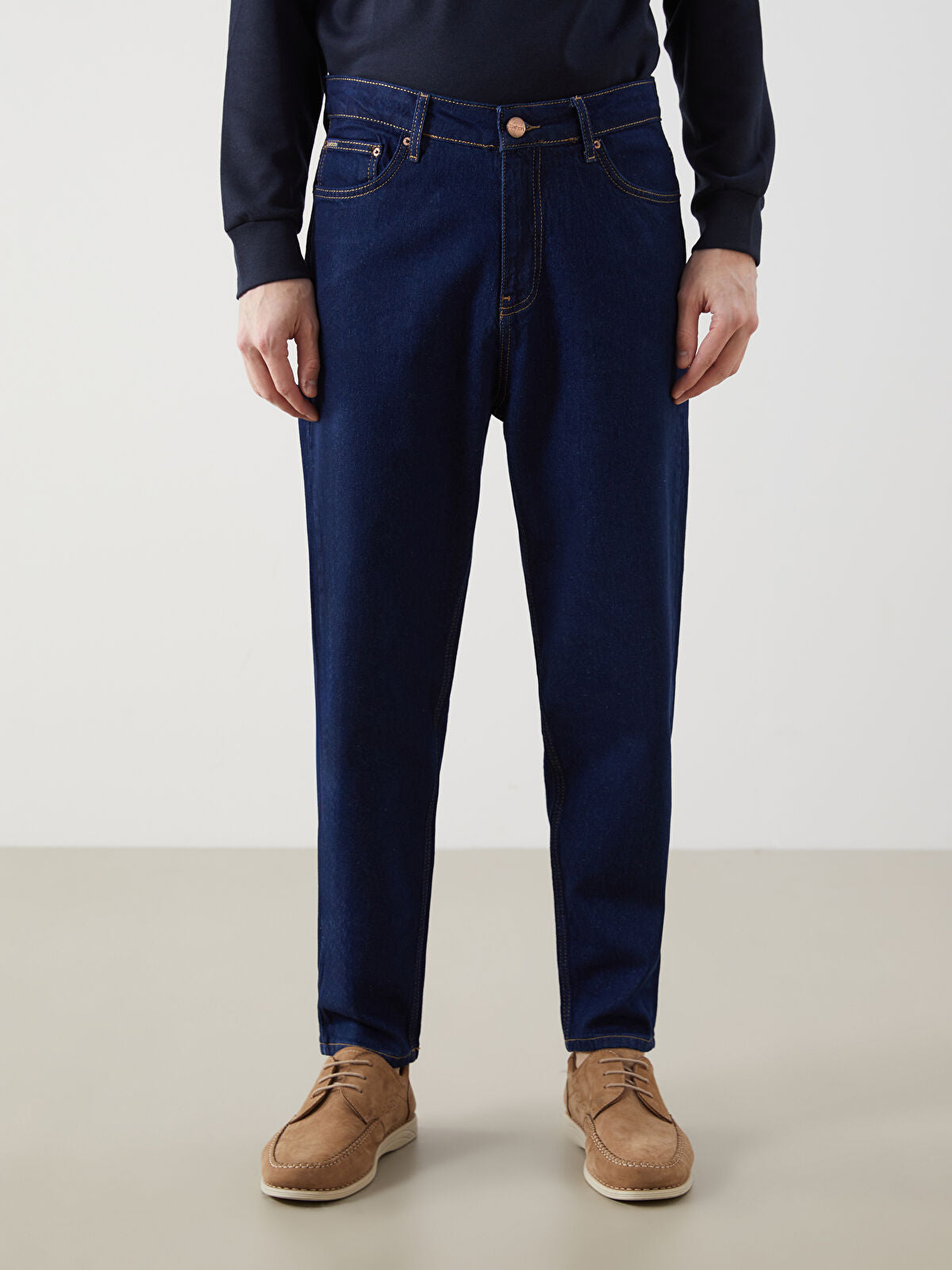Loose Fit Men's Jeans Pants
