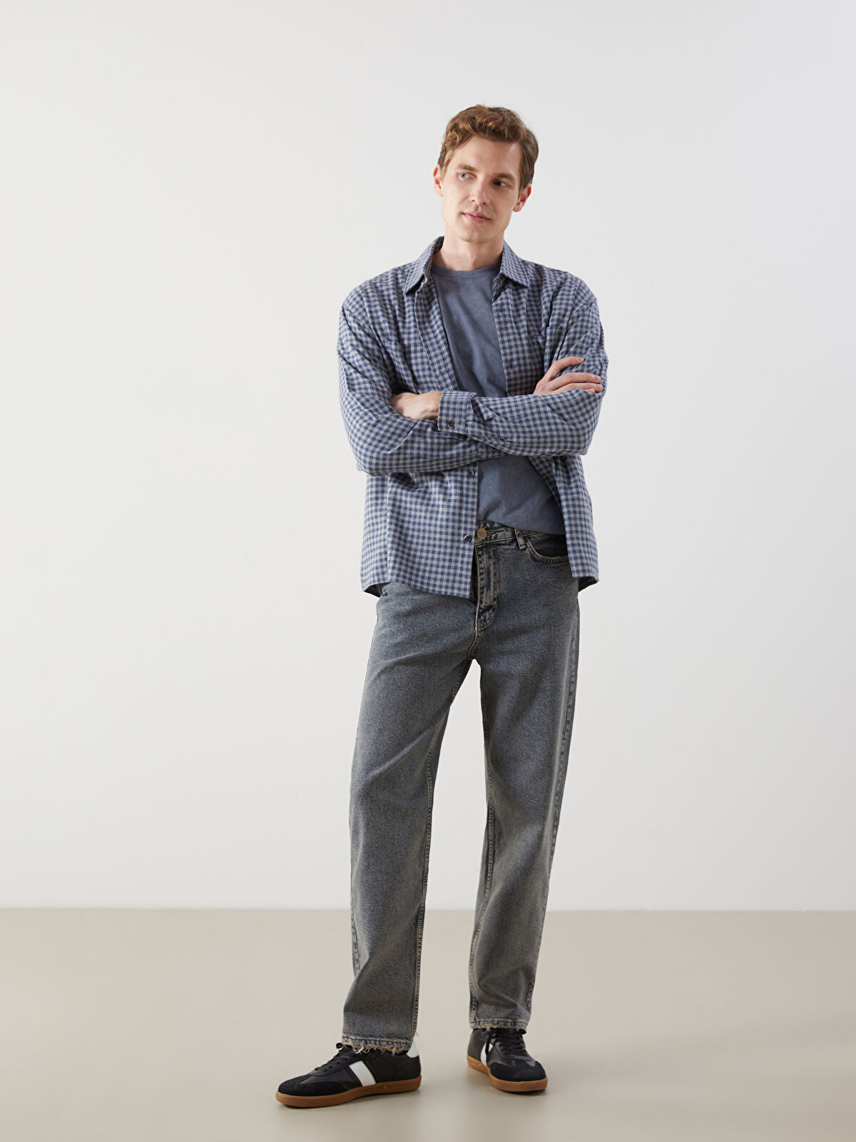 Loose Fit Men's Jeans Pants