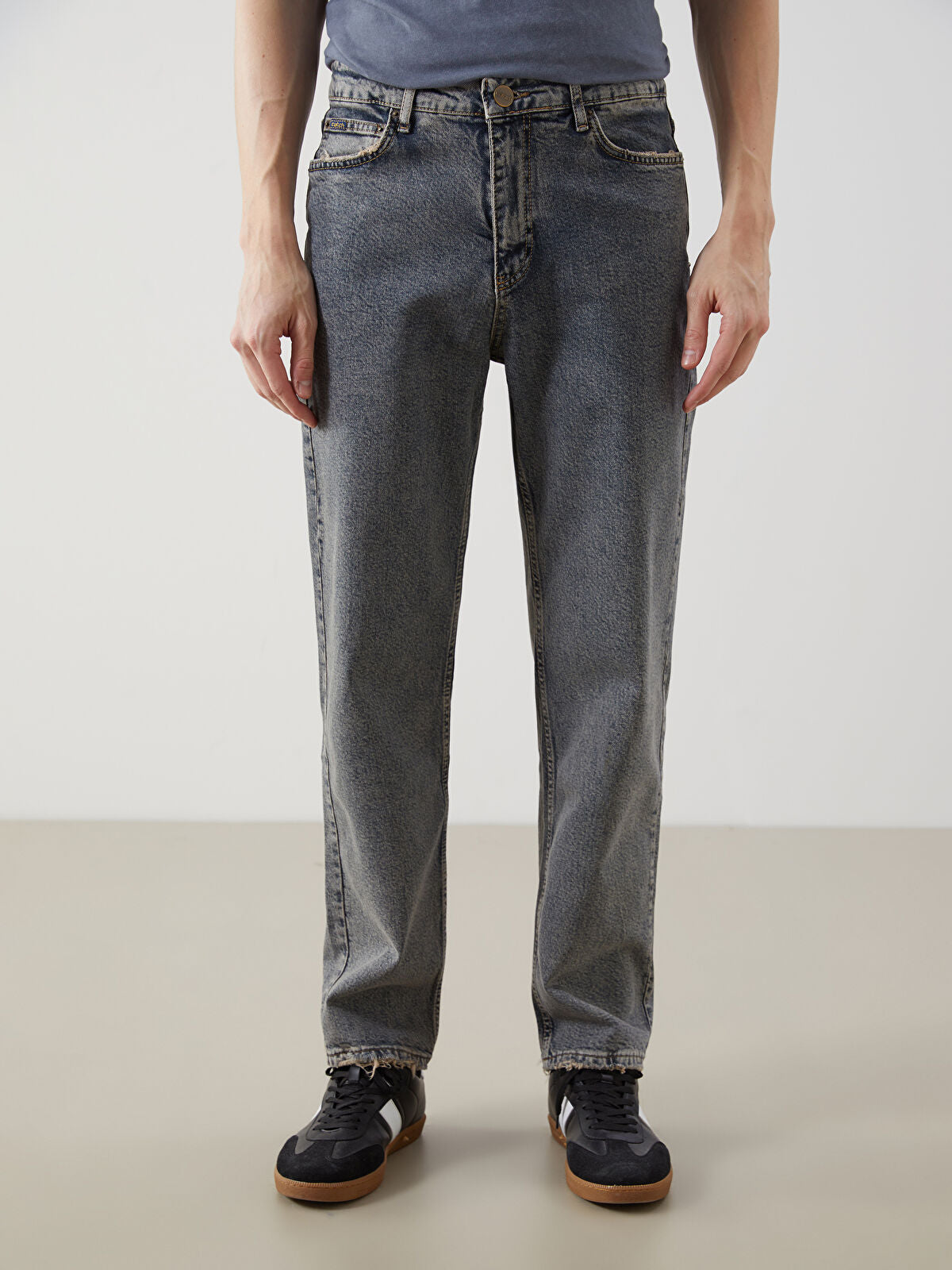 Loose Fit Men's Jeans Pants