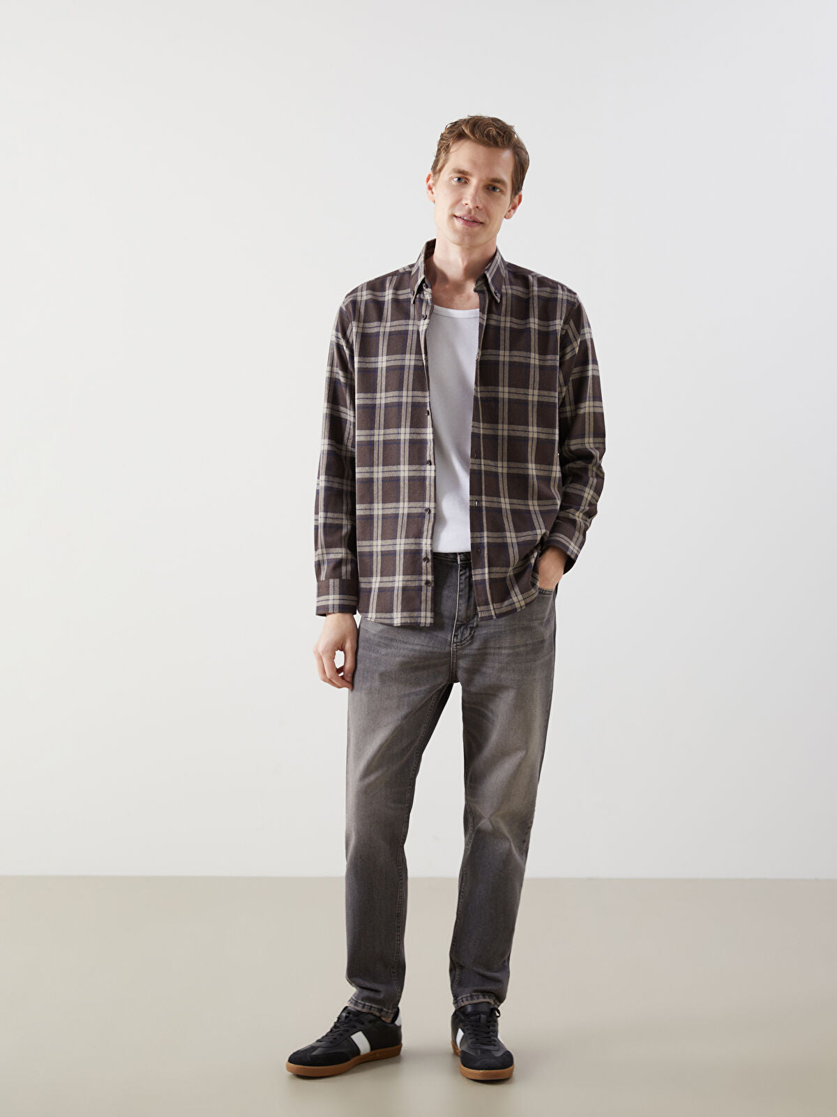 Loose Fit Men's Jeans Pants