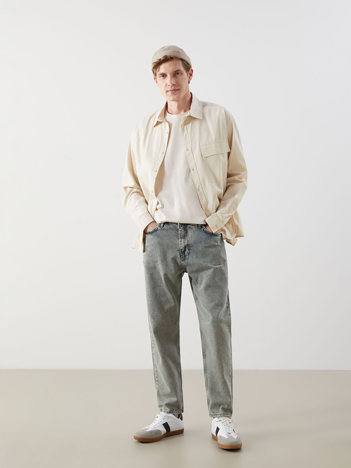 Loose Fit Men's Jeans Pants