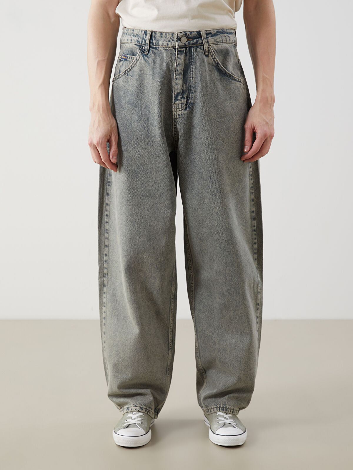 Loose Fit Men's Jeans Pants
