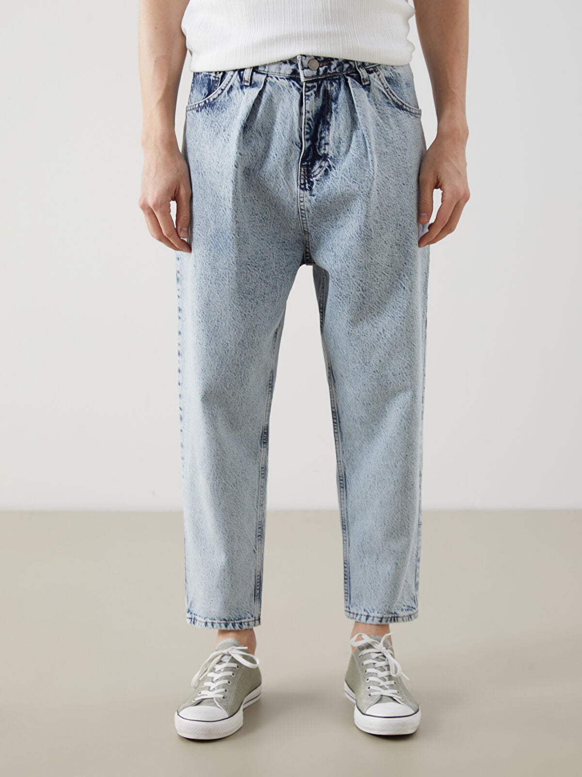 Loose Fit Men's Jeans Pants