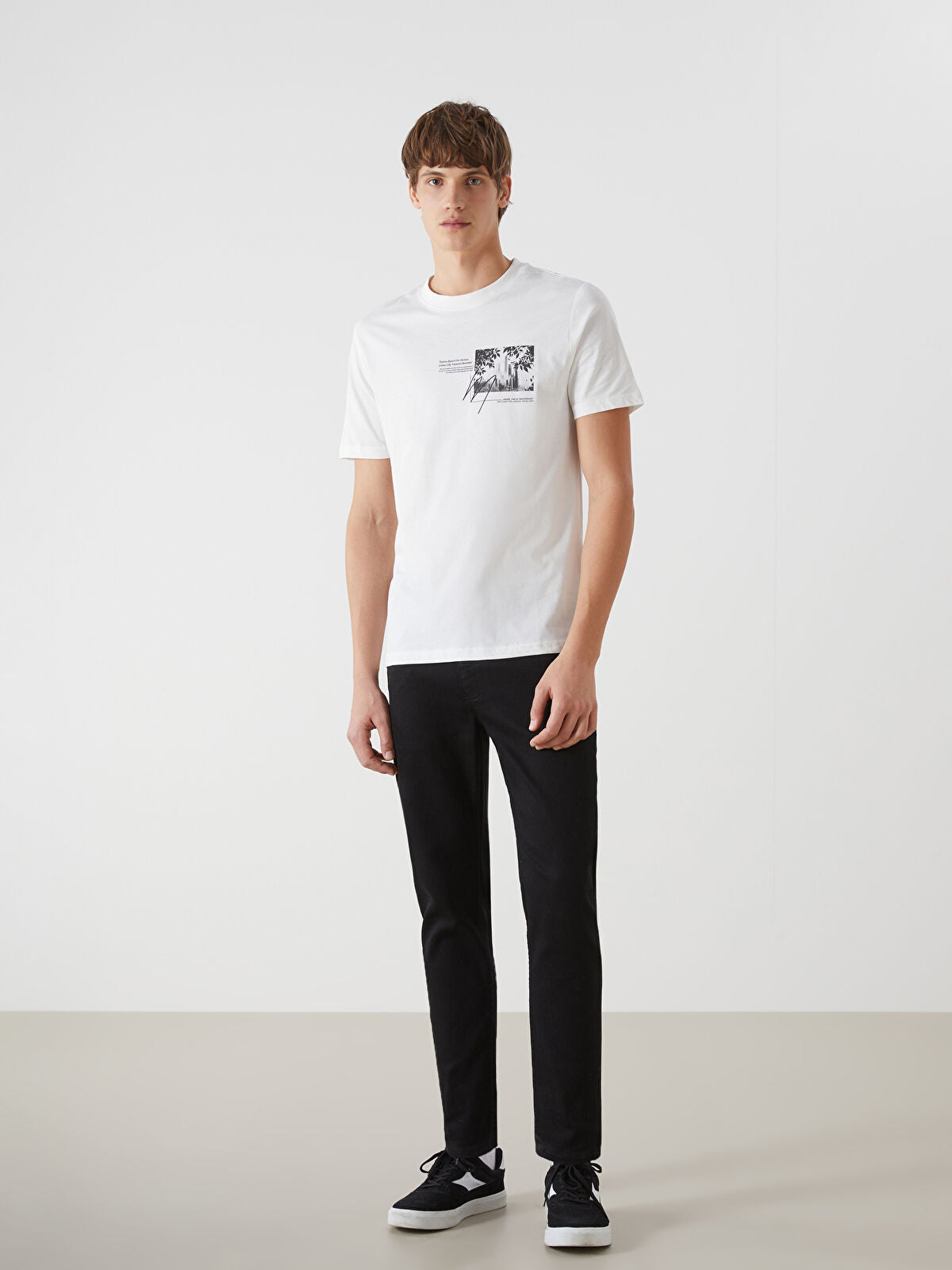 730 Mandarin Collar Men's Jeans Pants