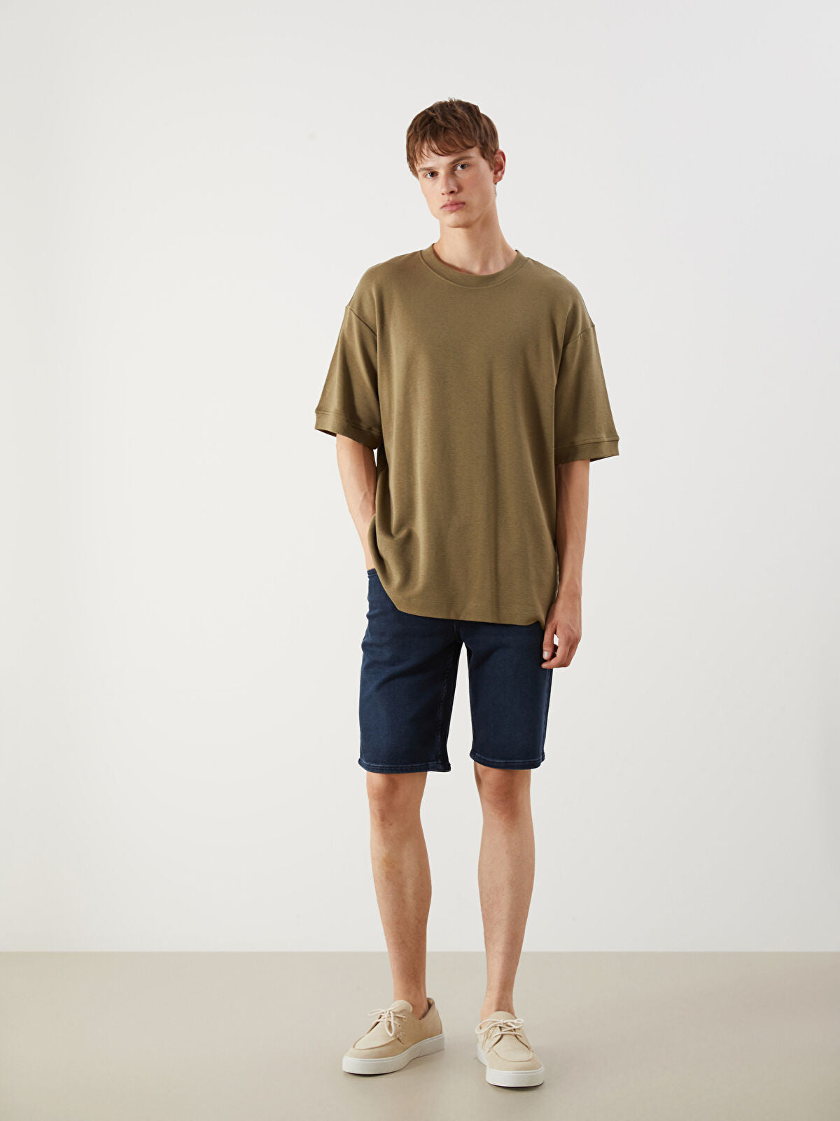 Slim Fit Men's Jeans Shorts