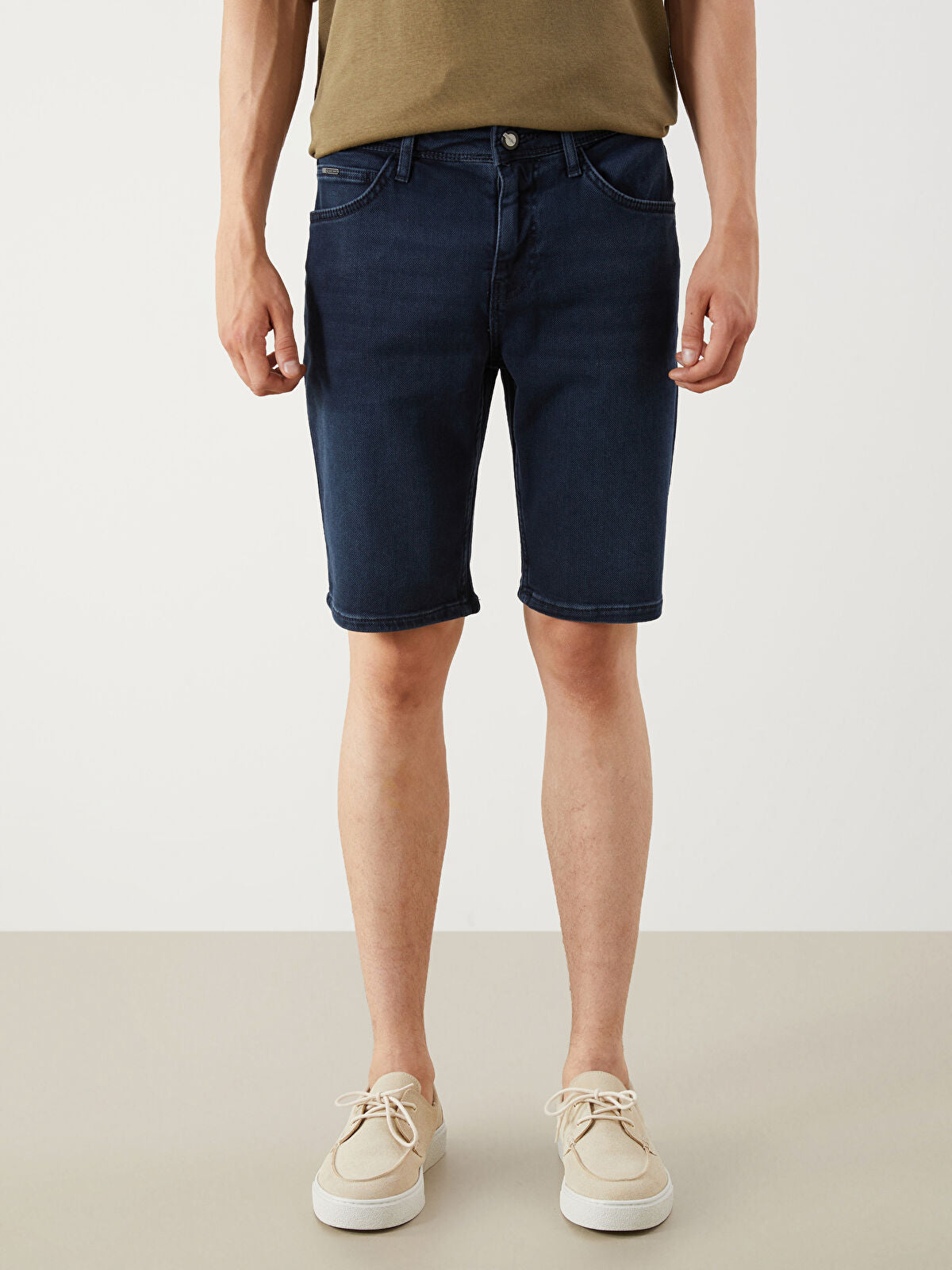 Slim Fit Men's Jeans Shorts