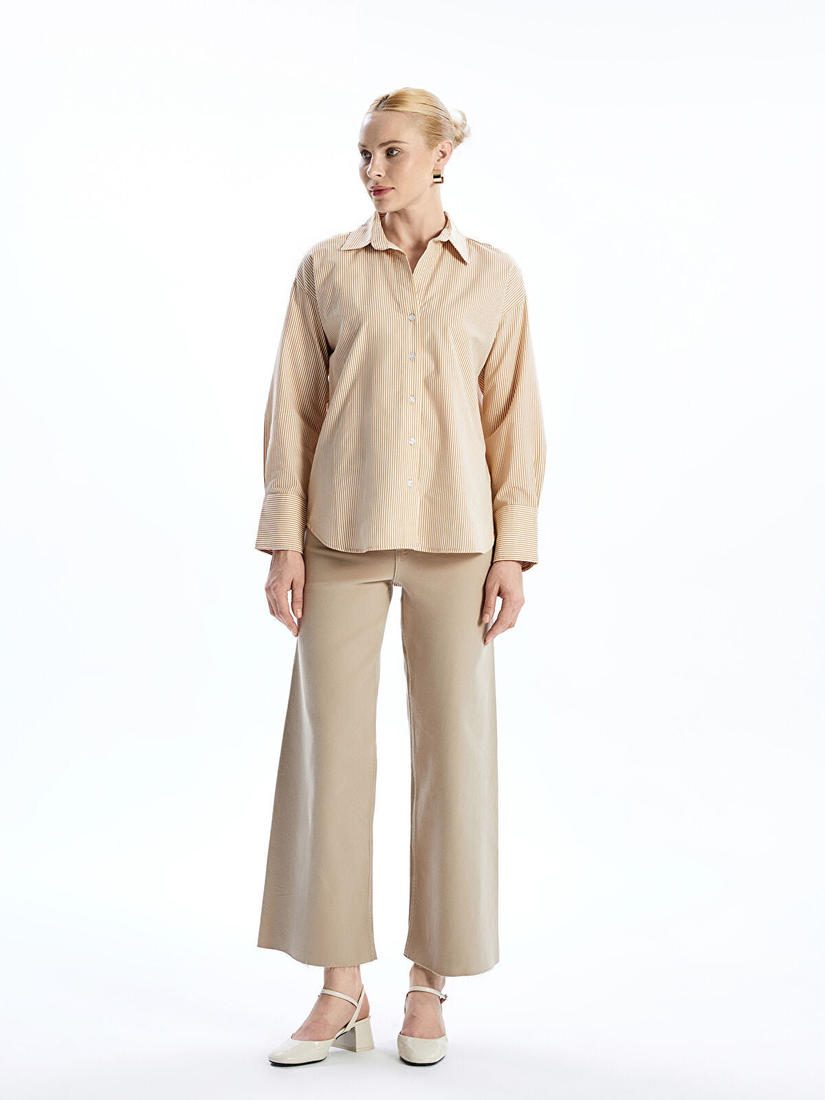 Wideleg Female Jean Pants