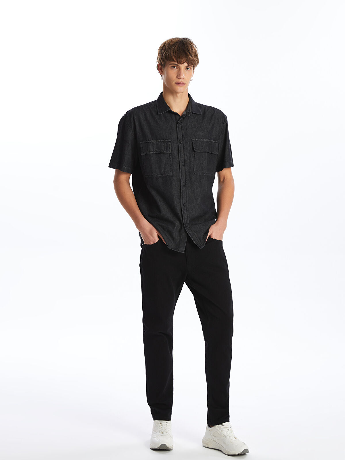 750 Slim Fit Men's Woven Jean Pantalon