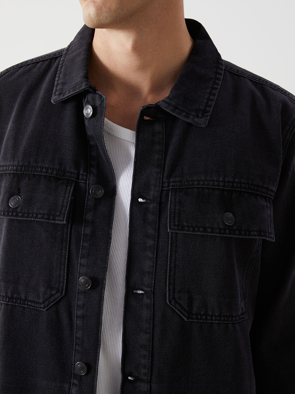 LCW Standard Fit Men's Indigo Jean Waistcoat