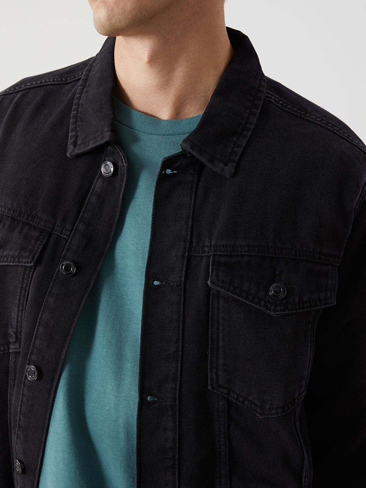 LCW Standard Fit Men's Indigo Jean Waistcoat