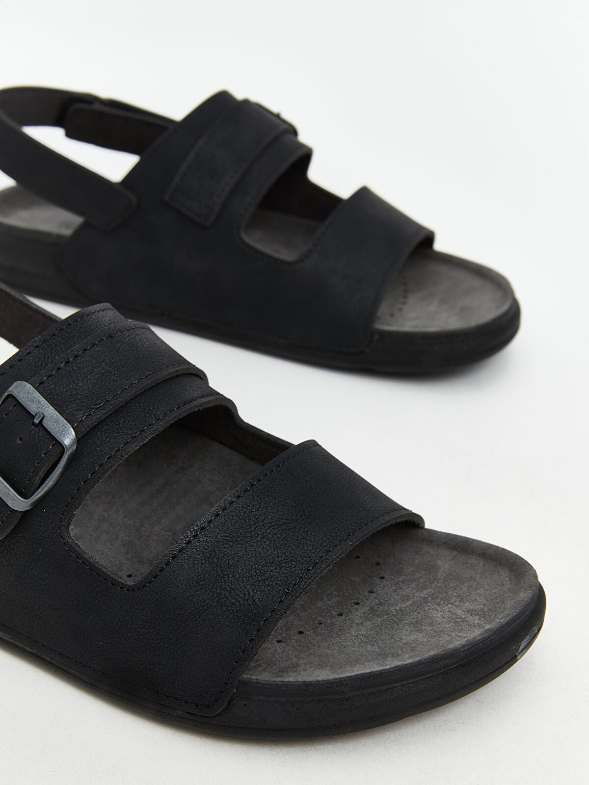 Leather-Look Men's Sandal