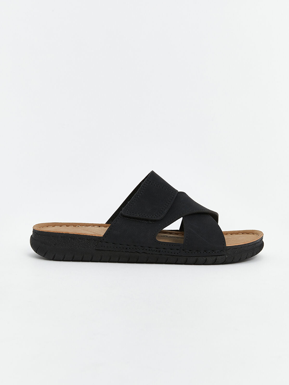 Striped Heel Men's Slipper
