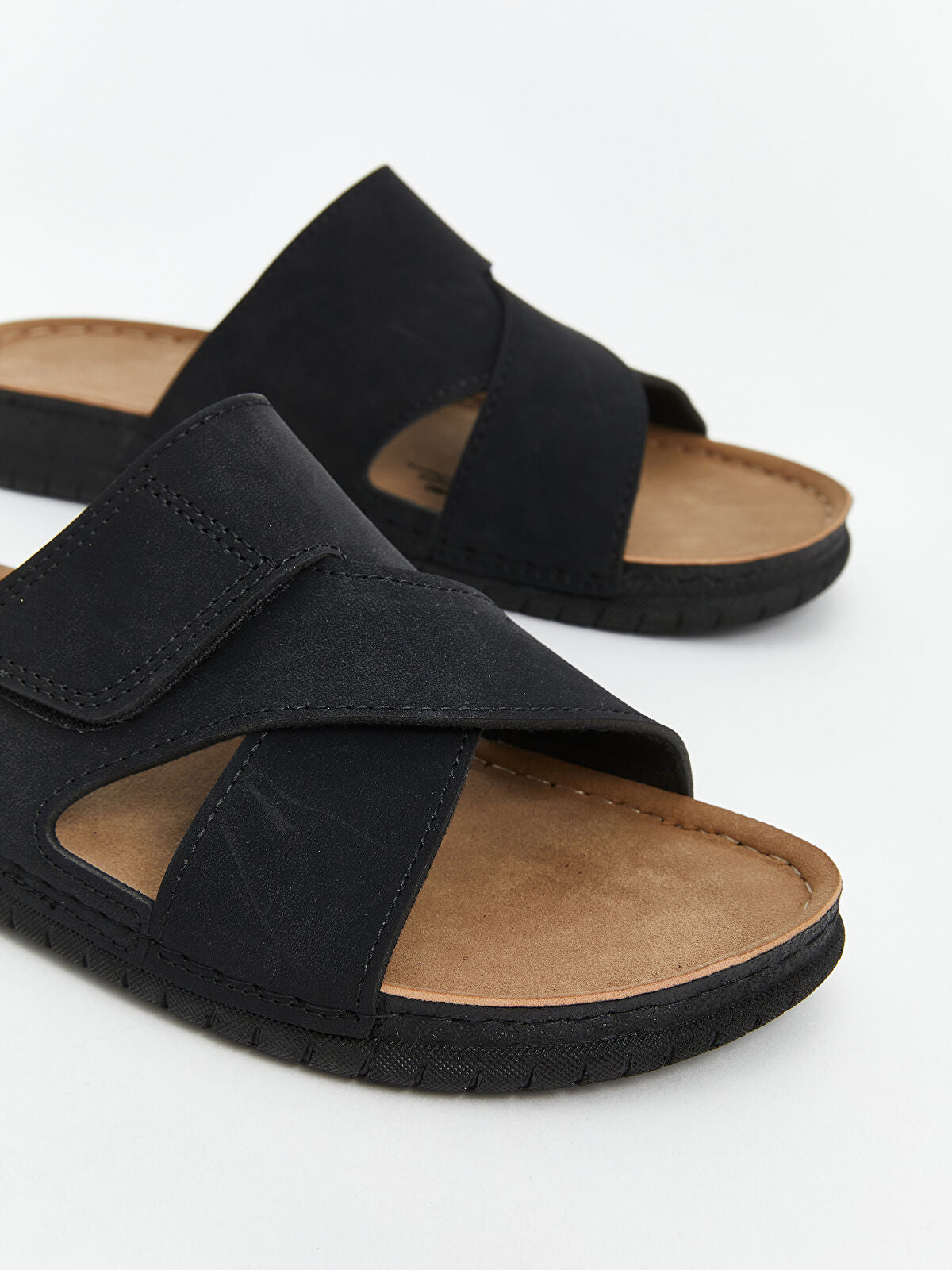 Striped Heel Men's Slipper