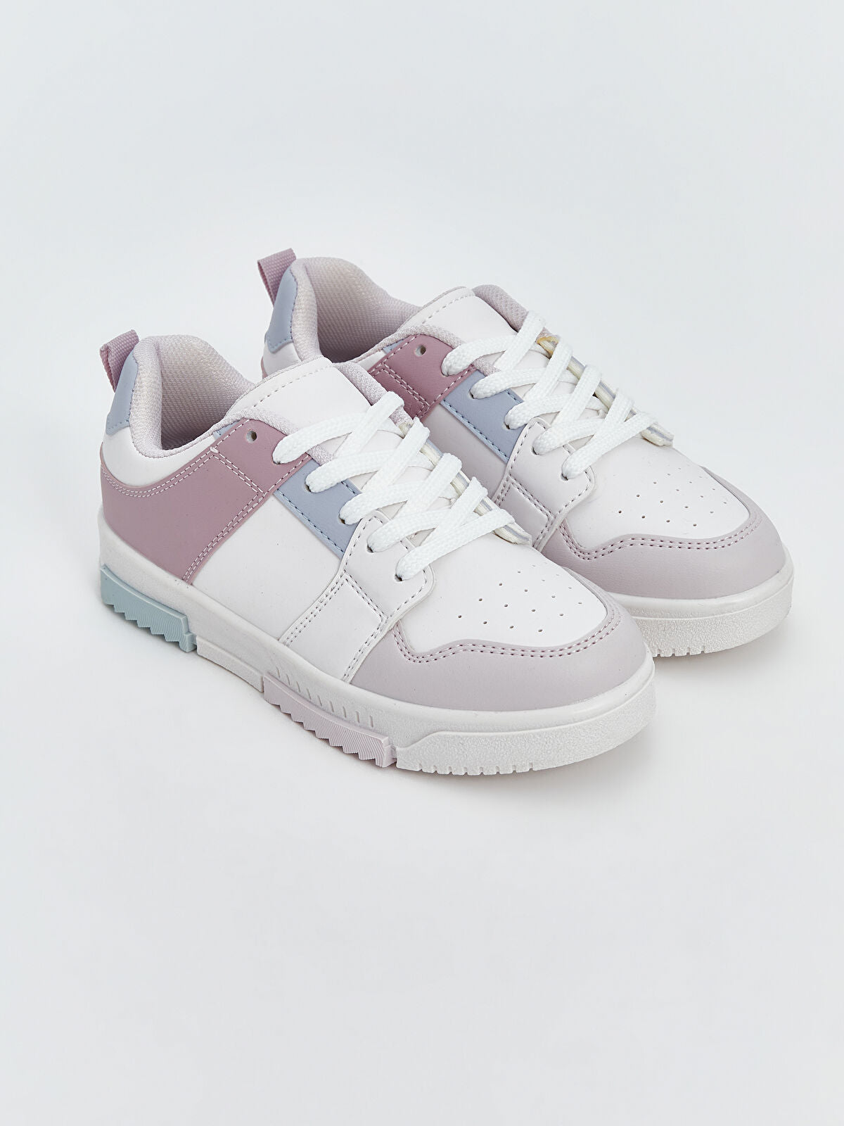 Girls' Lace-Up Sports Sneakers