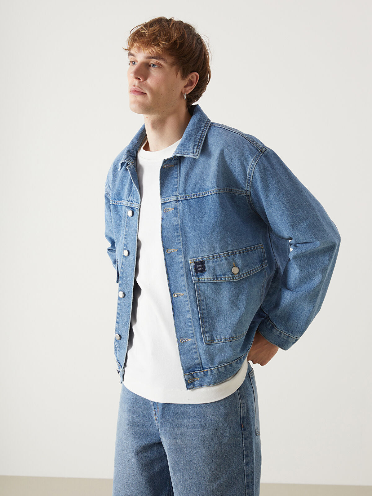 Comfortable Men's Jean Jacket