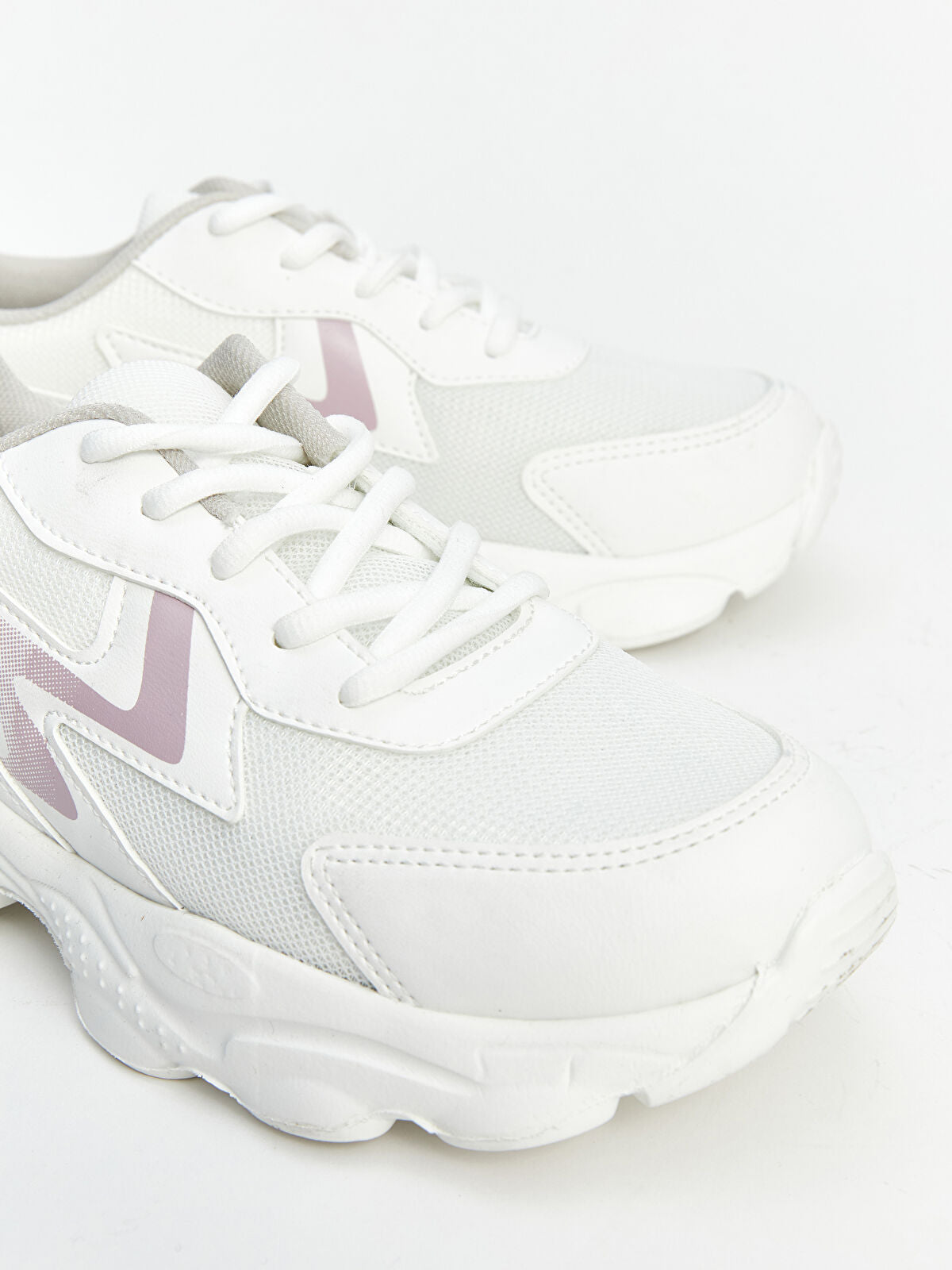 Girls' Lace-Up Sports Sneakers